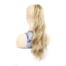 Load image into Gallery viewer, P96 Clip-On Wig Long Ponytail Water Ripple Long Curly Wig