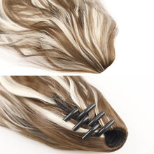 Load image into Gallery viewer, P96 Clip-On Wig Long Ponytail Water Ripple Long Curly Wig