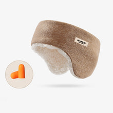 Load image into Gallery viewer, Golovejoy Winter Warm Soundproof Earmuffs + Earplugs Set Sleep Eye Mask, 2 In 1 (Gray), 2 In 1 (Pink), 2 In 1 (Black), 2 In 1 (Beige), 2 In 1 (Khaki)
