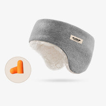 Load image into Gallery viewer, Golovejoy Winter Warm Soundproof Earmuffs + Earplugs Set Sleep Eye Mask, 2 In 1 (Gray), 2 In 1 (Pink), 2 In 1 (Black), 2 In 1 (Beige), 2 In 1 (Khaki)