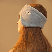 Load image into Gallery viewer, Golovejoy Winter Warm Soundproof Earmuffs + Earplugs Set Sleep Eye Mask, 2 In 1 (Gray), 2 In 1 (Pink), 2 In 1 (Black), 2 In 1 (Beige), 2 In 1 (Khaki)