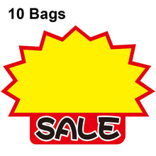 Load image into Gallery viewer, 10 bags 25x19cm Explosion Sticker Product Price Tag Supermarket Price Label, WM-001, WM-002, WM-003, WM-005, WM-006, WM-007, WM-008, WM-009, WM-010, WM-011, WM-012, WM-013, XD-511, XD-520, XD-532, XD-537, XD-541, XD-559