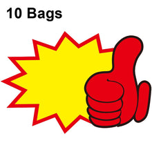 Load image into Gallery viewer, 10 bags 25x19cm Explosion Sticker Product Price Tag Supermarket Price Label, WM-001, WM-002, WM-003, WM-005, WM-006, WM-007, WM-008, WM-009, WM-010, WM-011, WM-012, WM-013, XD-511, XD-520, XD-532, XD-537, XD-541, XD-559