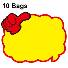 Load image into Gallery viewer, 10 bags 25x19cm Explosion Sticker Product Price Tag Supermarket Price Label, WM-001, WM-002, WM-003, WM-005, WM-006, WM-007, WM-008, WM-009, WM-010, WM-011, WM-012, WM-013, XD-511, XD-520, XD-532, XD-537, XD-541, XD-559