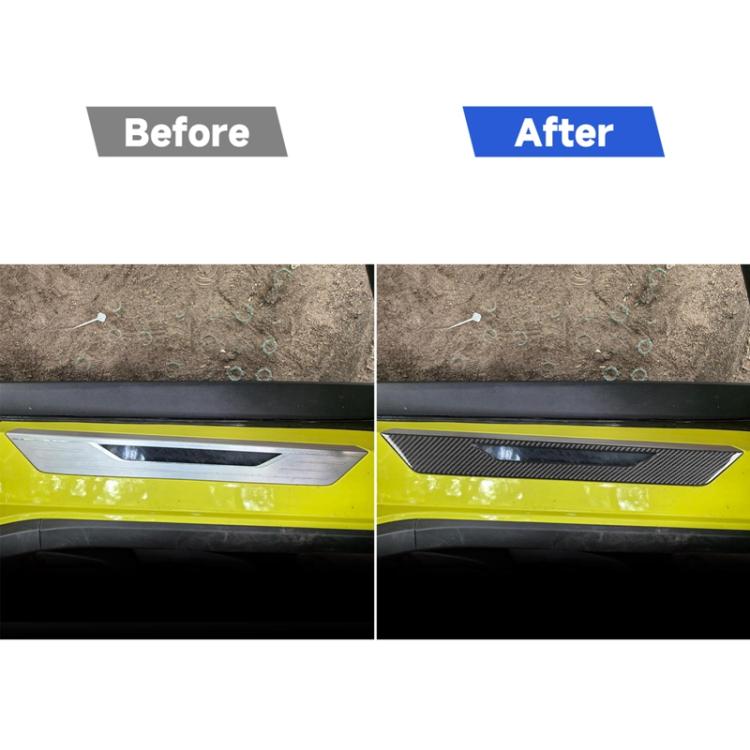 For Chevrolet Corvette C8 2pcs /Set Door Sill Decorative Sticker