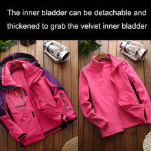 Load image into Gallery viewer, LSM-121 Men Autumn And Winter Jackets Grab Fleece Inner Lining Outdoor Hiking Clothes, L, XL, 2XL, 3XL, 4XL, 5XL
