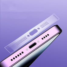 Load image into Gallery viewer, 5 Sets Soft Hydrogel Film Speaker Dust Net For iPhone 14 iPhone 13 iPhone 12 Series ,Spec：, 2pcs/set, 2pcs/set With Dust Plugs