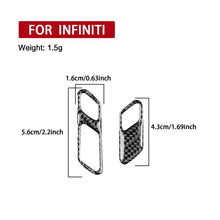 Load image into Gallery viewer, For Infiniti G35/G37/G25/Q60 2pcs /Set Steering Wheel Answer Button Sticker