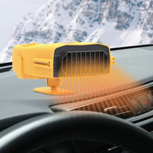 Load image into Gallery viewer, Car 12V Heater Defrost Snow Defogger, Black Heater, Yellow Heater, Black Dual Use, Yellow Dual Use