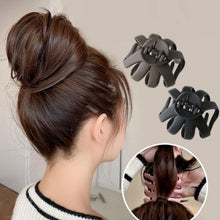 Load image into Gallery viewer, 10 PCS Frosted Ladies Coiffure Hair Grab Hair Clip