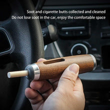 Load image into Gallery viewer, Car Smoking Multifunctional Anti-Flying Ashtray, Beechwood Gold, Beechwood Silver, Beechwood Rose Gold, Beechwood Blue, Beechwood Black, Beechwood Dark Walnut