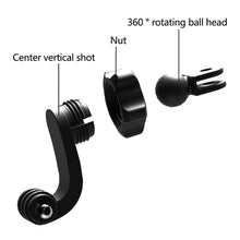 Load image into Gallery viewer, 2 PCS ST-06 Basic Strap Mount Surface Buckle for GoPro Hero11 Black / HERO10 Black /9 Black /8 Black /7 /6 /5 /5 Session /4 Session /4 /3+ /3 /2 /1, DJI Osmo Action and Other Action Cameras, Centered Shoot Adapter(2 PCS)