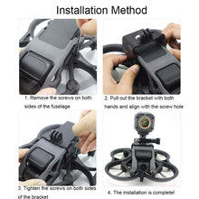 Load image into Gallery viewer, For DJI Avata CQT Upper Expansion Adapter Sports Camera Bracket, For DJI Avata