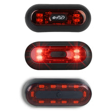 Load image into Gallery viewer, Motorbike Helmet Warning Light USB Rechargeable Waterproof Tail Light, 4 Beads, 4 Beads B Model, 10 Beads