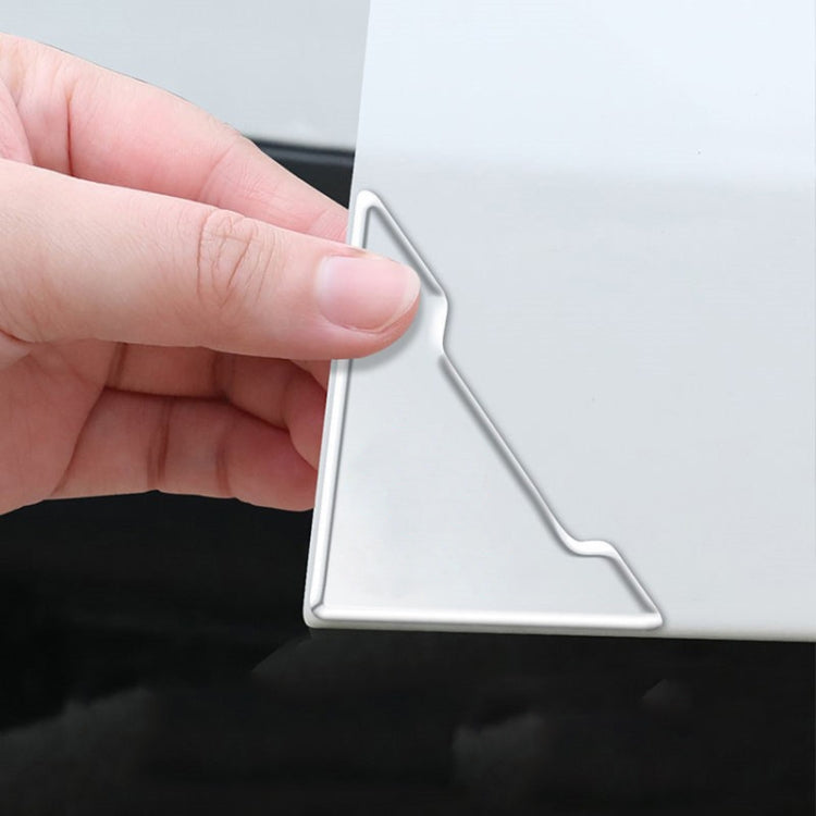 1pair/2pcs Car Door Corner Bumper Stickers Scuff Protection Stickers