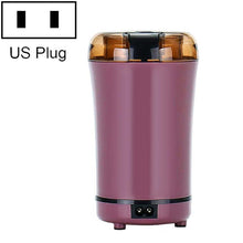 Load image into Gallery viewer, M150A Stainless Steel Electric Mini Coffee Grinder Grain Bean Grinding Machine, Spec:, US Plug (Purple), US Plug (Black), US Plug (White), EU Plug (White), EU Plug (Purple), UK Plug (White), UK Plug (Black), UK Plug (Purple)