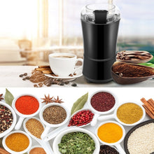 Load image into Gallery viewer, M150A Stainless Steel Electric Mini Coffee Grinder Grain Bean Grinding Machine, Spec:, US Plug (Purple), US Plug (Black), US Plug (White), EU Plug (White), EU Plug (Purple), UK Plug (White), UK Plug (Black), UK Plug (Purple)