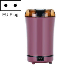 Load image into Gallery viewer, M150A Stainless Steel Electric Mini Coffee Grinder Grain Bean Grinding Machine, Spec:, US Plug (Purple), US Plug (Black), US Plug (White), EU Plug (White), EU Plug (Purple), UK Plug (White), UK Plug (Black), UK Plug (Purple)