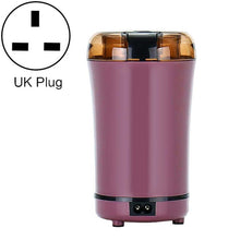 Load image into Gallery viewer, M150A Stainless Steel Electric Mini Coffee Grinder Grain Bean Grinding Machine, Spec:, US Plug (Purple), US Plug (Black), US Plug (White), EU Plug (White), EU Plug (Purple), UK Plug (White), UK Plug (Black), UK Plug (Purple)
