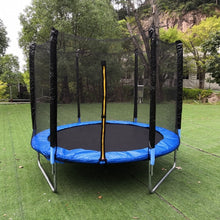 Load image into Gallery viewer, Outdoor Trampoline Protective Safety Net Sports Anti-fall Jump Pad,Size:, Diameter 1.2m -6 Poles, Diameter 1.5m -6 Poles, 6 Feet-6 Poles-Diameter 1.83m, 8 Feet-6 Poles-Diameter 2.44m, 10 Feet-8 Poles-Diameter 3.06m, 12 Feet-8 Poles-Diameter 3.66m      ...
