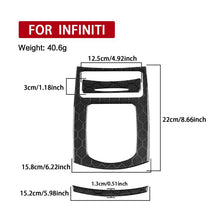 Load image into Gallery viewer, For Infiniti G37/G25/Q60 3pcs /Set Shift Panel A Model Sticker