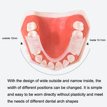Load image into Gallery viewer, Y-Kelin Orthodontic Appliance Silicone Simulation Braces Anti-Molar Braces For Night, Transparent