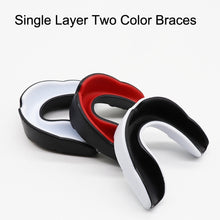 Load image into Gallery viewer, W003 Sanda Training Basketball Boxing Sports Mouth Guard EVA Braces, Style: Adult (White Green)