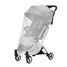 Load image into Gallery viewer, Full Cover Folding Mosquito Net Plus Encrypted Stroller Mosquito Net, 2pcs White