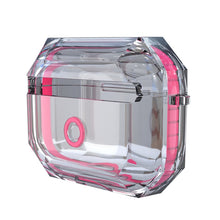 Load image into Gallery viewer, For AirPodS Pro RJT-AP-03 Bluetooth Earphone Transparent Soft Case TPU Protection Cover, White, Black, Red, Blue, Pink, Violet, Fluorescent Yellow, Rose Red