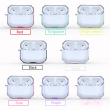 Load image into Gallery viewer, For AirPodS Pro RJT-AP-03 Bluetooth Earphone Transparent Soft Case TPU Protection Cover, White, Black, Red, Blue, Pink, Violet, Fluorescent Yellow, Rose Red