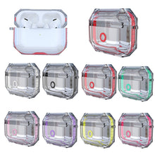 Load image into Gallery viewer, For AirPodS Pro RJT-AP-03 Bluetooth Earphone Transparent Soft Case TPU Protection Cover, White, Black, Red, Blue, Pink, Violet, Fluorescent Yellow, Rose Red