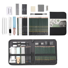 Load image into Gallery viewer, 42 In 1 Drawing Painting Sketch Kit with Pencil Erasers Sharpener, 42 In 1
