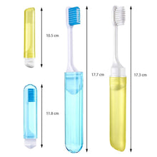 Load image into Gallery viewer, Portable Business Trip Folding Toothbrush Multi-color Super Soft Bristles Toothbrush, 6 PCS/Set, 4 PCS/Set, 5 PCS/Set