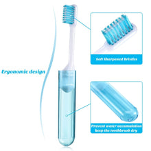 Load image into Gallery viewer, Portable Business Trip Folding Toothbrush Multi-color Super Soft Bristles Toothbrush, 6 PCS/Set, 4 PCS/Set, 5 PCS/Set