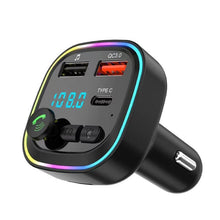 Load image into Gallery viewer, Car MP3 Bluetooth Hands-free Player Car FM Transmitter, P3-PD Fast Charging, P4-QC3.0