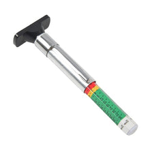 Load image into Gallery viewer, 0-25mm Car Tyre Tread Depth Gauge, Monochrome, Bicolour