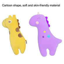 Load image into Gallery viewer, Car Seat Belt Pillow Shoulder Cover Cartoon Insurance Belt, Yellow, Purple, Green