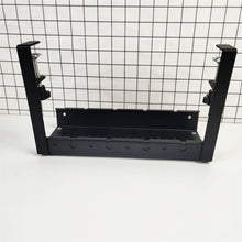 Load image into Gallery viewer, Stretchable Under Desk Cable Management Tray Carbon Steel Cable Organizer Cable Storage Rack, Stretchable Black, Stretchable 30.5-55CM