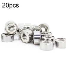 Load image into Gallery viewer, 20pcs 3x8x4mm Miniature Bearing Money Dot Machine Motor Air Conditioning Fishing Gear Special Bearing, 693ZZ