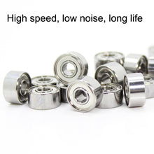 Load image into Gallery viewer, 20pcs 3x8x4mm Miniature Bearing Money Dot Machine Motor Air Conditioning Fishing Gear Special Bearing, 693ZZ