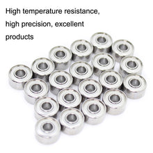Load image into Gallery viewer, 20pcs 3x8x4mm Miniature Bearing Money Dot Machine Motor Air Conditioning Fishing Gear Special Bearing, 693ZZ