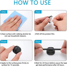 Load image into Gallery viewer, 3 In 1 0.5m Kit  Cord Management Organizer Kit Cable Sleeve With Zipper Cable Clip, 5 In 1, 3 In 1 0.5m Kit, 4pcs Zipper Ties, 3 In 1 5m Kit