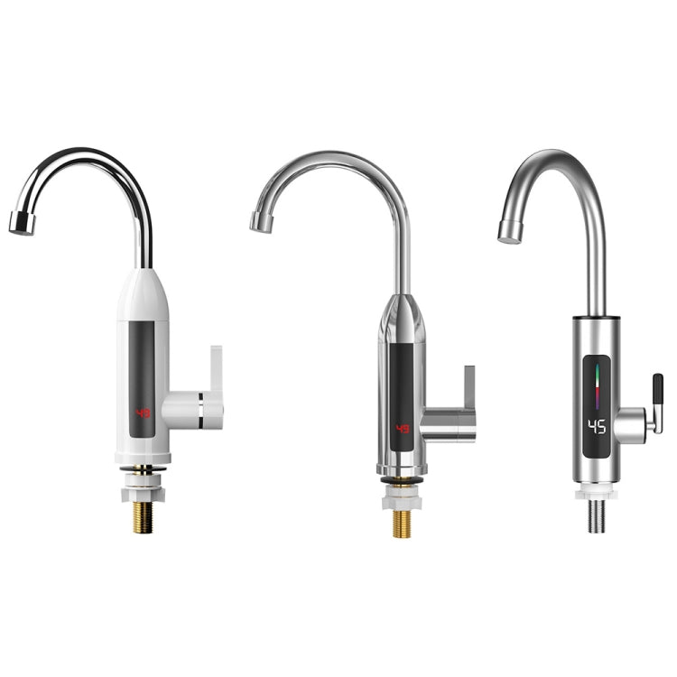 Smart Household Digital Display Instant Hot Kitchen Electric Faucet, Plug:, EU Plug, US Plug, UK Plug