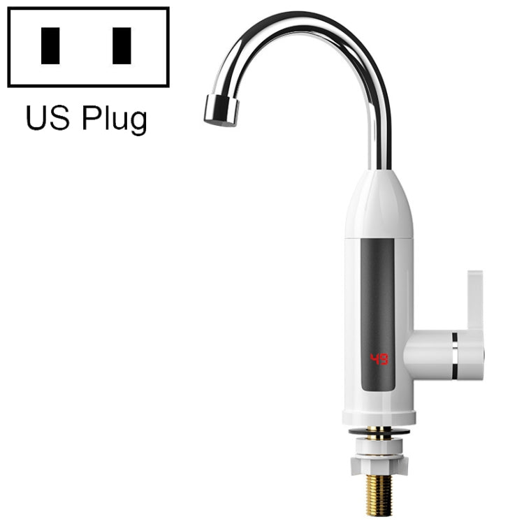 Smart Household Digital Display Instant Hot Kitchen Electric Faucet, Plug:, EU Plug, US Plug, UK Plug