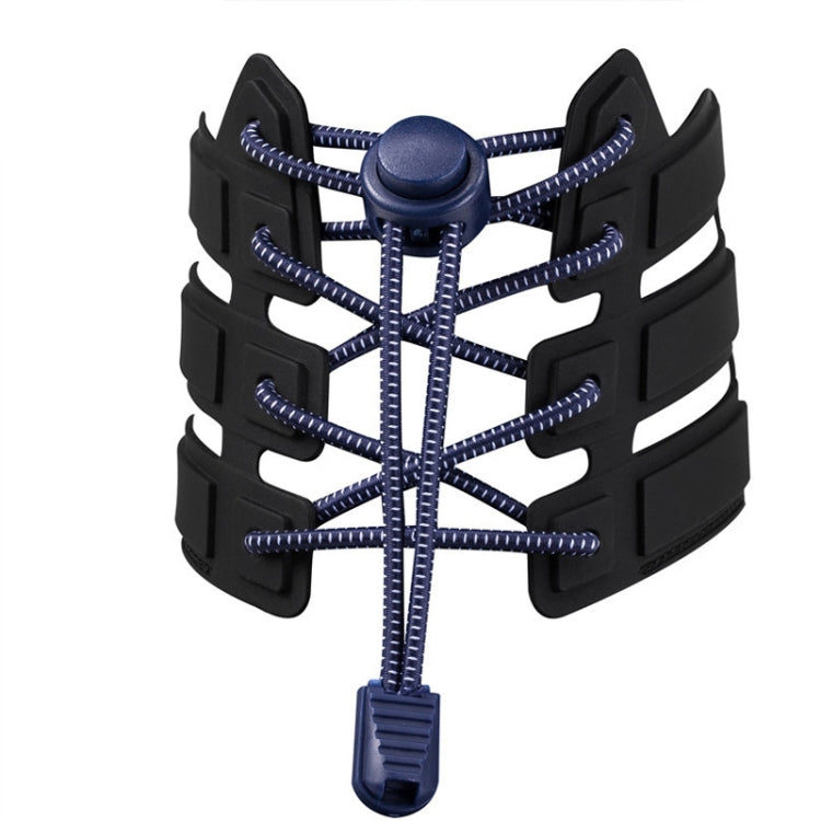 1pair Spring Buckle Lazy Elastic Shoelaces For Adults And Children