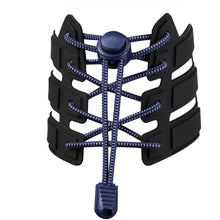 Load image into Gallery viewer, 1pair Spring Buckle Lazy Elastic Shoelaces For Adults And Children