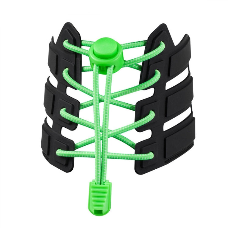 1pair Spring Buckle Lazy Elastic Shoelaces For Adults And Children