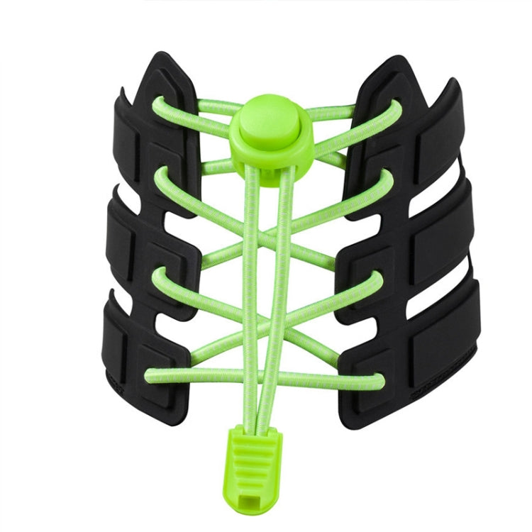 1pair Spring Buckle Lazy Elastic Shoelaces For Adults And Children