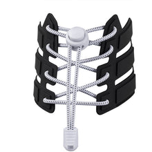 Load image into Gallery viewer, 1pair Spring Buckle Lazy Elastic Shoelaces For Adults And Children