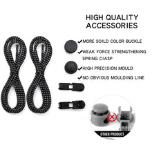 Load image into Gallery viewer, 1pair Spring Buckle Lazy Elastic Shoelaces For Adults And Children